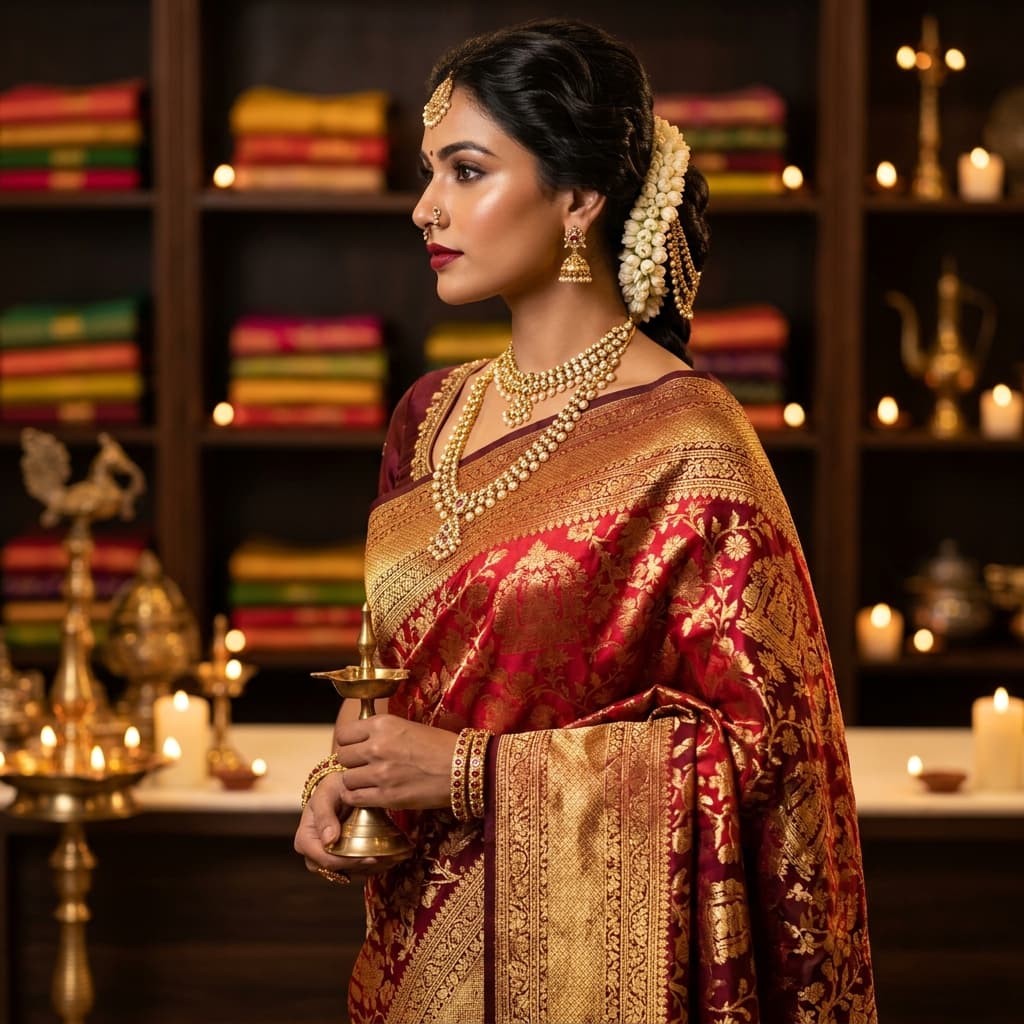 Kanchipuram silk saree collection