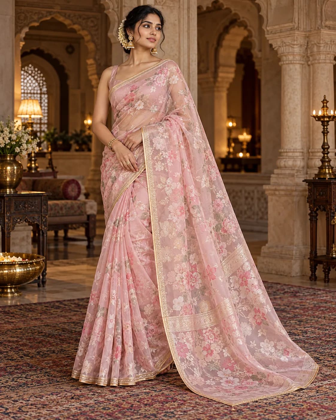 Organza saree collection